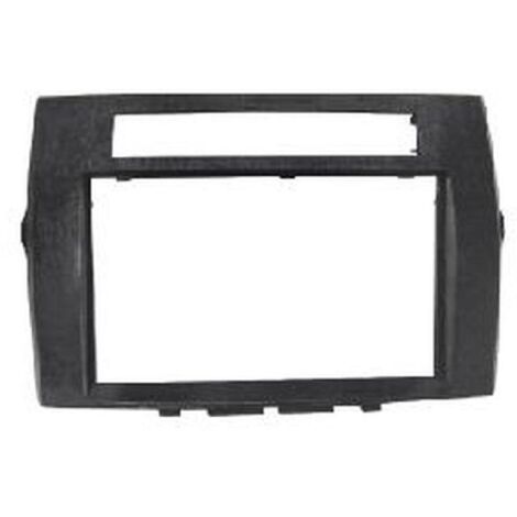 Facade autoradio 2DIN compatible avec Toyota Corolla et Verso 2 05-09 - Noir