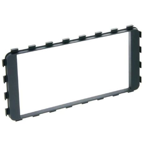 Facade autoradio 2DIN compatible avec TOYOTA IQ ap10 - NOIR - AVEC NAVIGATION ORIGINE
