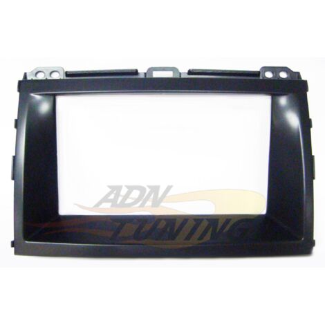 Facade autoradio 2DIN compatible avec Toyota Land Cruiser 03-07 - Sans Navigation