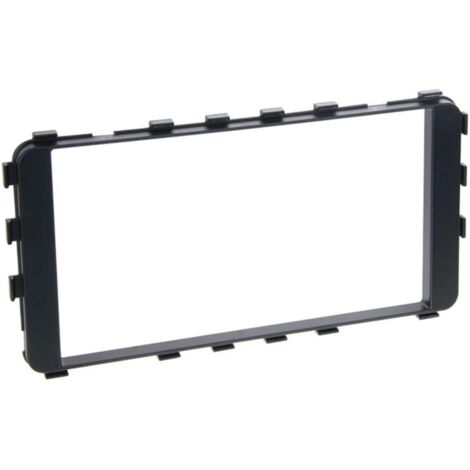 Facade autoradio 2DIN compatible avec Toyota Yaris XP9 ap06 Noir