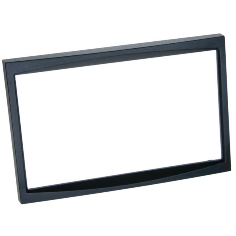 Facade autoradio 2DIN compatible avec Citroen C2 C3 Fiat Scudo Peugeot 207 307 ap01 Noir