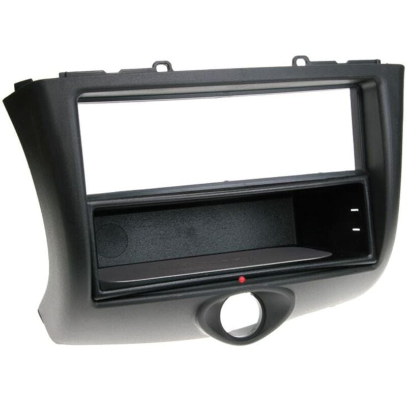 Facade autoradio 2DIN compatible avec Toyota Yaris 03-05 Avec vide poche Induction Qi Noir