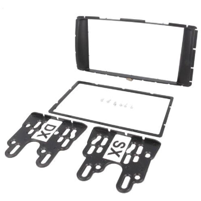 Adnauto - Facade Autoradio 2DIN compatible avec Toyota Hilux ap11 - Noir