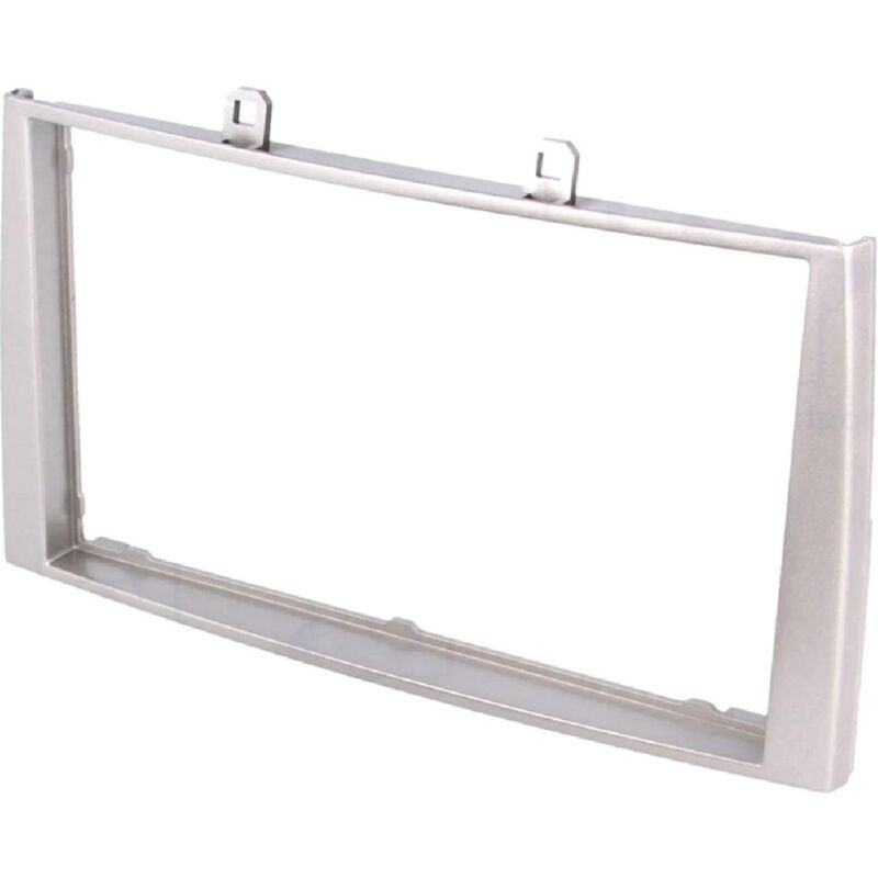 Facade autoradio FA437A compatible avec Peugeot 308 et 308SW 07-09 - Argent 2Din