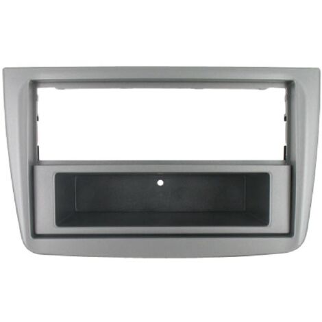 Facade autoradio Caliber RAF4017 compatible avec Alfa-Romeo Mito 08-13 argent