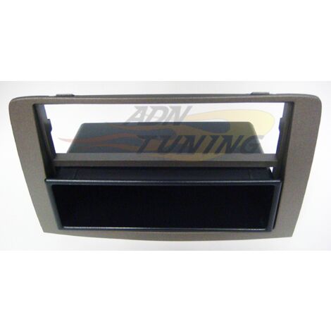 Facade autoradio compatible avec Lancia Musa - beige dore