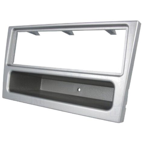 Facade autoradio compatible avec Opel Signum Vectra C avec vide poche - chrome