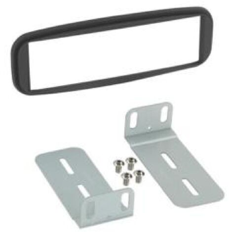 Facade Autoradio compatible avec RENAULT CLIO ap12 GRIS SAUF TABLETTE ORIGINE