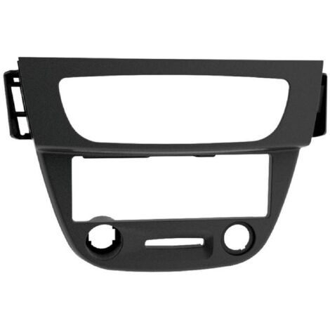 Facade autoradio compatible avec Renault Megane 3 08-14 - Noir