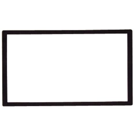 Facade Autoradio Double Din - Universelle - Ext 110X188.5mm Int 98X173.5mm
