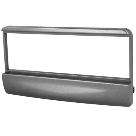 Facade autoradio FA072B compatible avec Ford Orion Scorpio Transit Mazda 121 - Argent