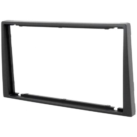 Facade Autoradio FA100F compatible avec Opel ap00 Renault Suzuki - gris fonce
