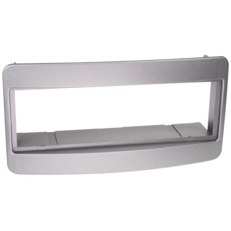 Facade autoradio FA121B compatible avec Toyota Avensis Celica MR2 Rav4 Yaris Verso - Argent