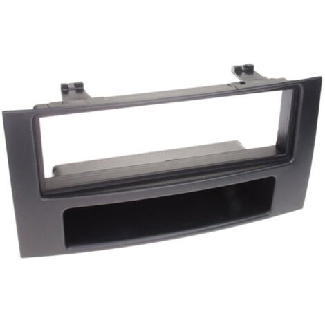 Facade Autoradio FA149 compatible avec VW Caravelle Transporter Touareg 03-15 voir liste 1Din avec vide poche