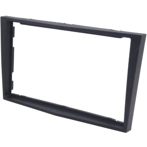 Facade autoradio FA152.0A compatible avec Opel Astra Vivaro Zafira - Noir
