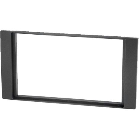 Facade autoradio FA153C compatible avec Ford C-Max 04-11 Focus 04-07 Fiesta 05-08 - Anthracite - 2DIN