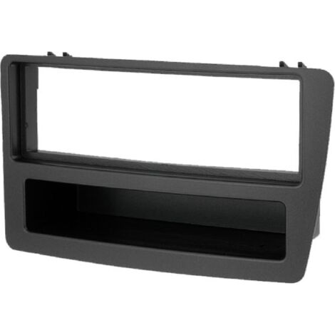 Facade autoradio FA156B compatible avec Honda Civic ap03 avec clim auto - anthracite