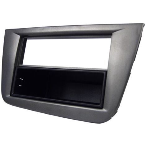 Facade Autoradio FA158 compatible avec Seat Altea Altea XL Toledo AP04 - Anthracite