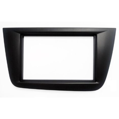 Facade autoradio FA158F compatible avec Seat Altea Altea XL Toledo ap04 - Noir
