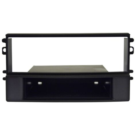 Facade autoradio FA166 compatible avec Kia Sportage 2 04-10 Avec vide poche Noir