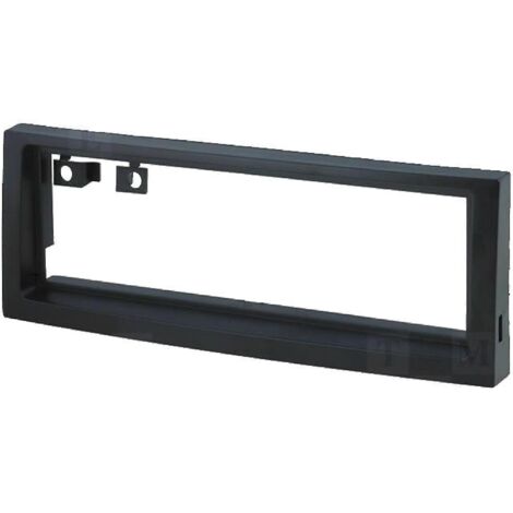 Facade autoradio FA168A compatible avec Peugeot 407 04-10 1Din - Noir