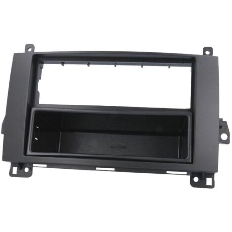 Facade autoradio FA180 compatible avec Mercedes Classe A B Viano Vito 04-14 1Din VP