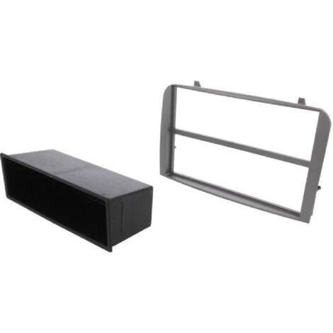 Facade Autoradio FA185.0A compatible avec Alfa Romeo 147 GT - Argent clair