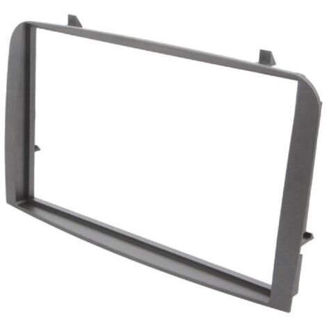 Facade autoradio FA185F compatible avec Alfa Romeo 147 GT ap05 argent fonce