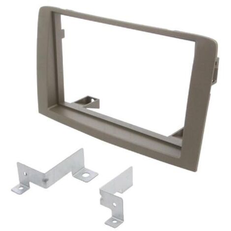 Facade Autoradio FA195C compatible avec Fiat Idea Lancia Musa 03-12 dore