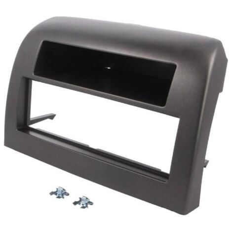 Facade Autoradio FA196A compatible avec Lancia Ypsilon 03-11 noir