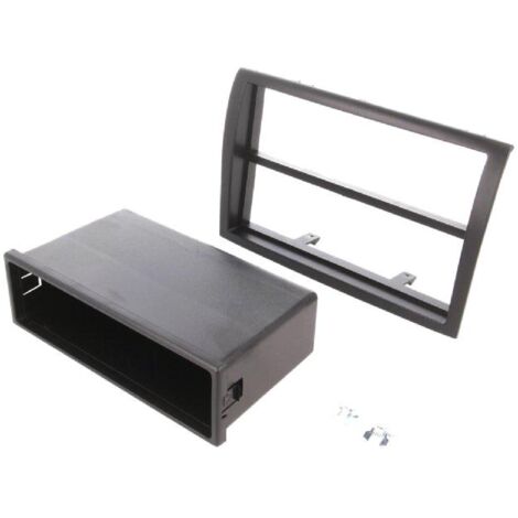 Facade autoradio FA205H compatible avec Jumper Ducato Boxer 11-15 - Gris - 1DIN avec vide-poche