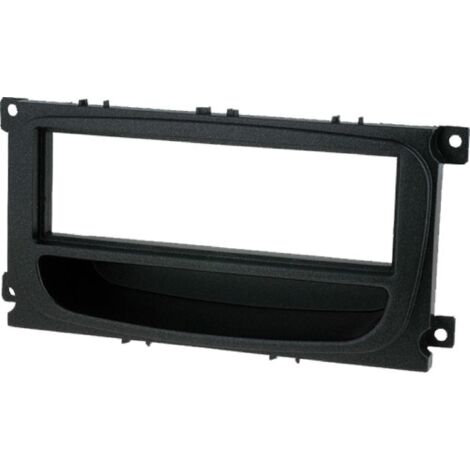Facade Autoradio FA213D compatible avec Ford C-Max Focus Galaxy Mondeo S-Max - noir