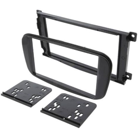 Facade Autoradio FA213H compatible avec Ford C-Max Focus Galaxy Mondeo S-Max 07-12 shiny black