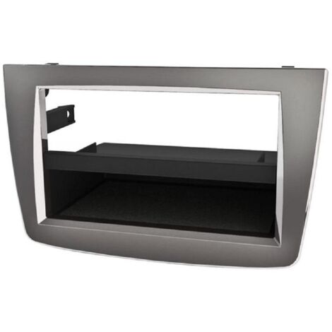 Facade autoradio FA256 compatible avec Alfa Romeo Mito 2008-2013 - Argent