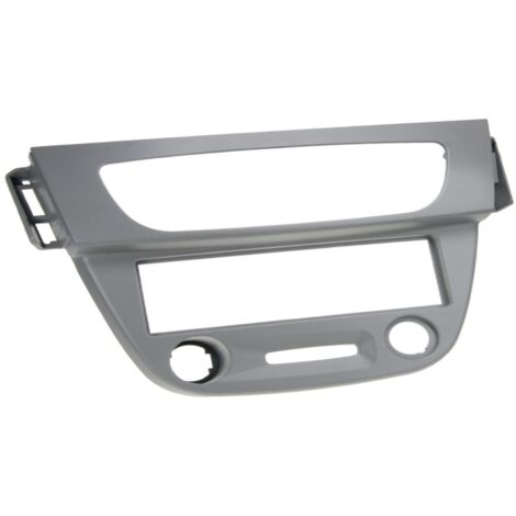 Facade autoradio FA270G compatible avec Renault Megane 3 Fluence ap08 Gris 1Din