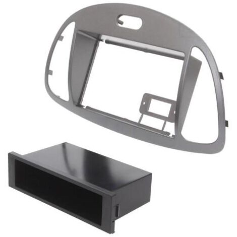 Facade Autoradio FA297B Compatible avec Hyundai i10 ap11 - argent