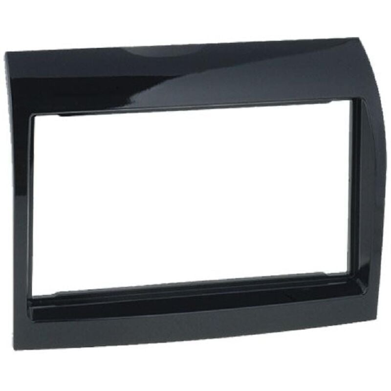 Facade autoradio FA435AD 2Din compatible avec Fiat Ducato 11-15 - Noir brillant