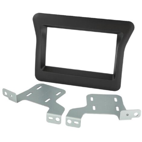 Facade autoradio FA510 compatible avec Nissan NV400 Opel Movano B Renault Master 3 ap09 - Noir - 2DIN