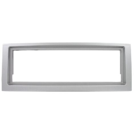 Facade Autoradio RAF2507 compatible avec PEUGEOT 407 04-10 1Din - Argent