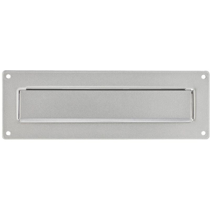 Burg Wächter 32480 porta 796 si Clapet pour boîte aux lettres aluminium, Tôle d'acier argent
