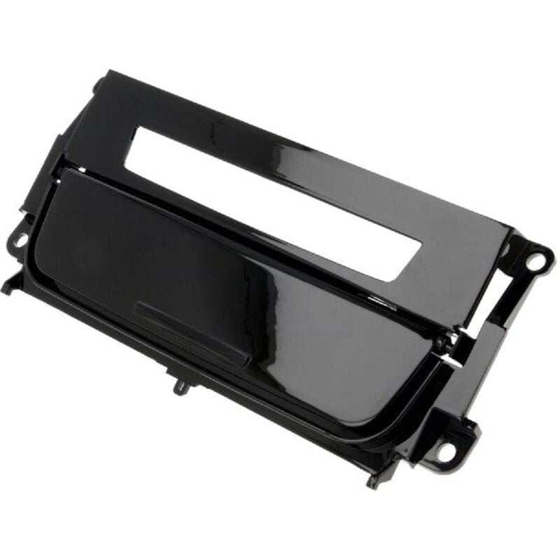 Facade boutons FA501B compatible avec BMW Serie 3 Noire Brillante avec cendrier