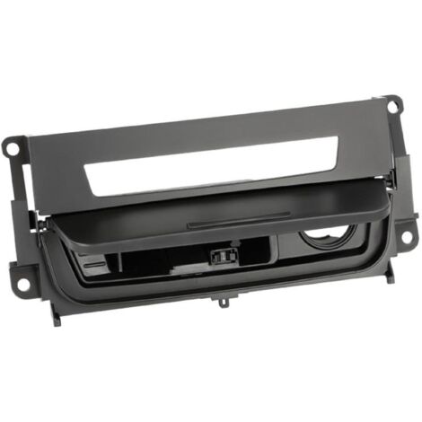 Facade boutons Noire compatible avec BMW Serie 3 avec cendrier