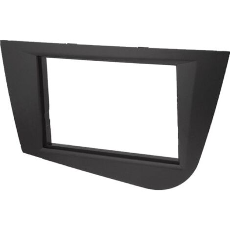 Facade compatible avec Seat Leon 05-12 Noir