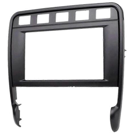 Façade d'autoradio pour Porsche Cayenne (955/957) 2002-2010, cadre de montage pour autoradio DVD, adaptateur et enjoliveur.
