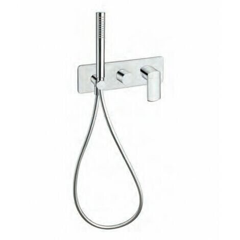 Façade douche / bain douche mitigeur murale 3 sorties PROFILO - CRISTINA ONDYNA PF60351
