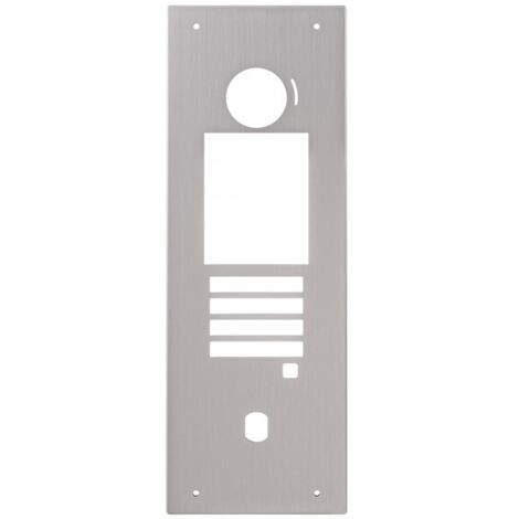Façade en aluminium naturel pour gtdmblvn PGTBAL AIPHONE 200268