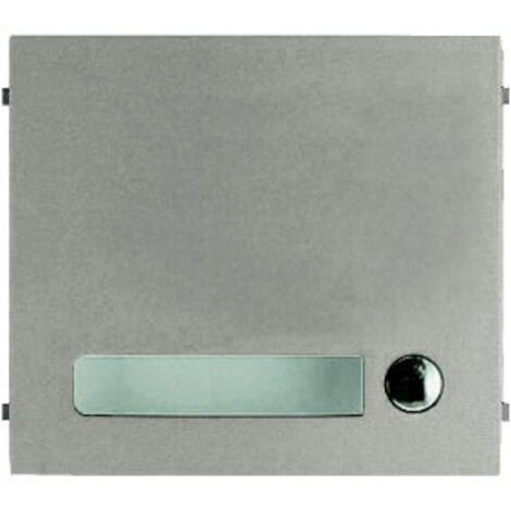 Façade en zamak 1 bouton d'appel pour gtsw GF1P AIPHONE 120008
