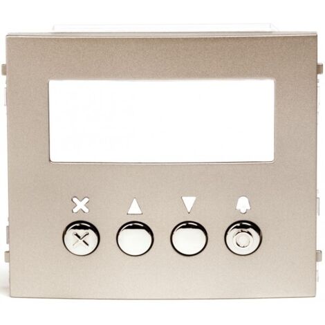 Façade en zamak pour module défilement gamme gt GTNSPL AIPHONE 200065