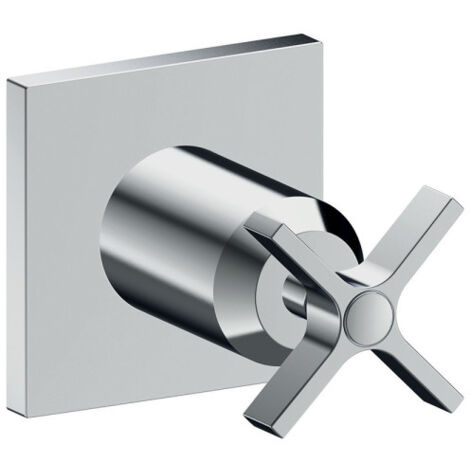 Façade externe cross road pour robinet d'arret chrome - CRISTINA ONDYNA CR71051