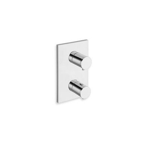 FACADE EXTERNE TRIVERDE THERMOSTATIQUE LAITON 1 SORTIE CHROME - CRISTINA ONDYNA XT85151